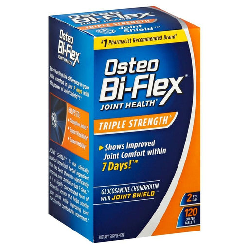 Osteo Bi-Flex Osteo Bi-Flex Triple Strength, Joint Health Supplement, Glucosamine Chondroitin, Coated Tablets Vitamins & Supplements White Smoke