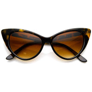 zeroUV Celebrity Hot Tip Pointed Cat Eye Sunglasses 8371 Sunglasses