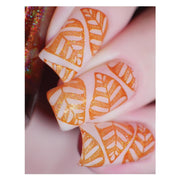 UberChic Beauty Lovely Leaves-04 Stamping Plate
