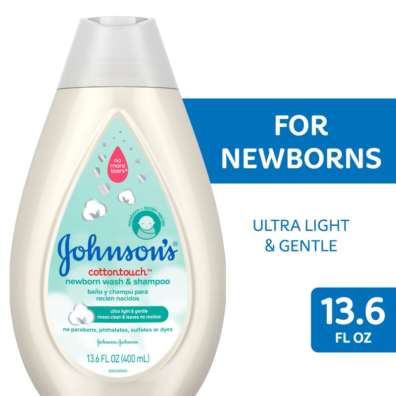 Johnson's Baby Johnson's® Baby CottonTouch™ Newborn Body Wash & Shampoo (13.6 fl oz) Shampoo