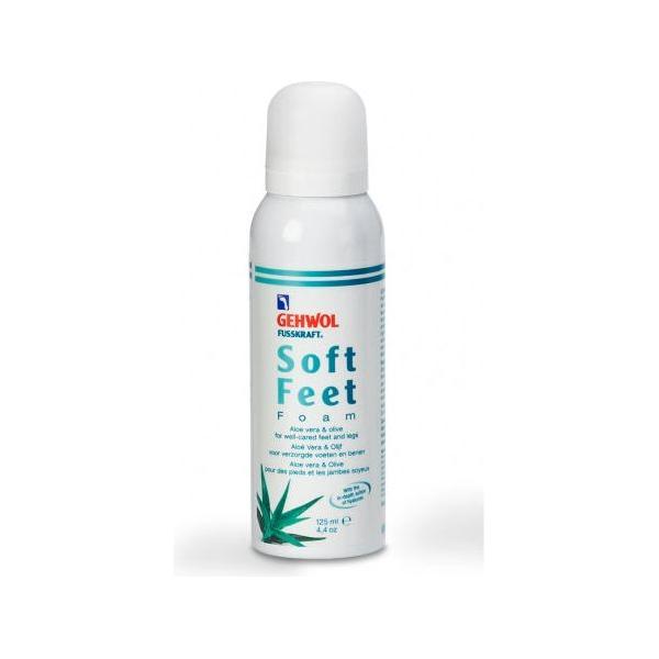 Gehwol Gehwol Soft Feet Mousse avec Aloes 125ml - 4.2 Oz Foot Care Mousse