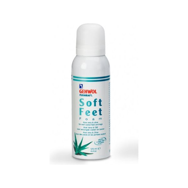 Gehwol Soft Feet Mousse avec Aloes 125ml - 4.2 Oz