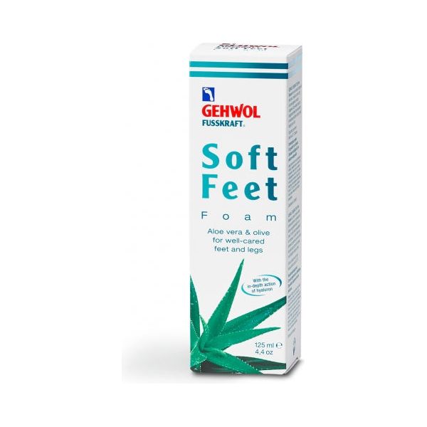 Gehwol Soft Feet Mousse avec Aloes 125ml - 4.2 Oz