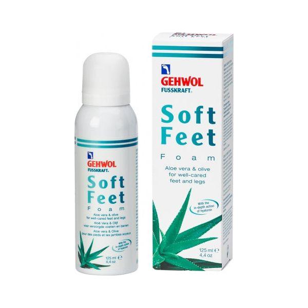 Gehwol Gehwol Soft Feet Mousse avec Aloes 125ml - 4.2 Oz Foot Care Mousse
