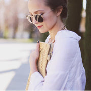 zeroUV Large Premium Metal Aviator Sunglasses W/ Spring Temples 1377 Sunglasses