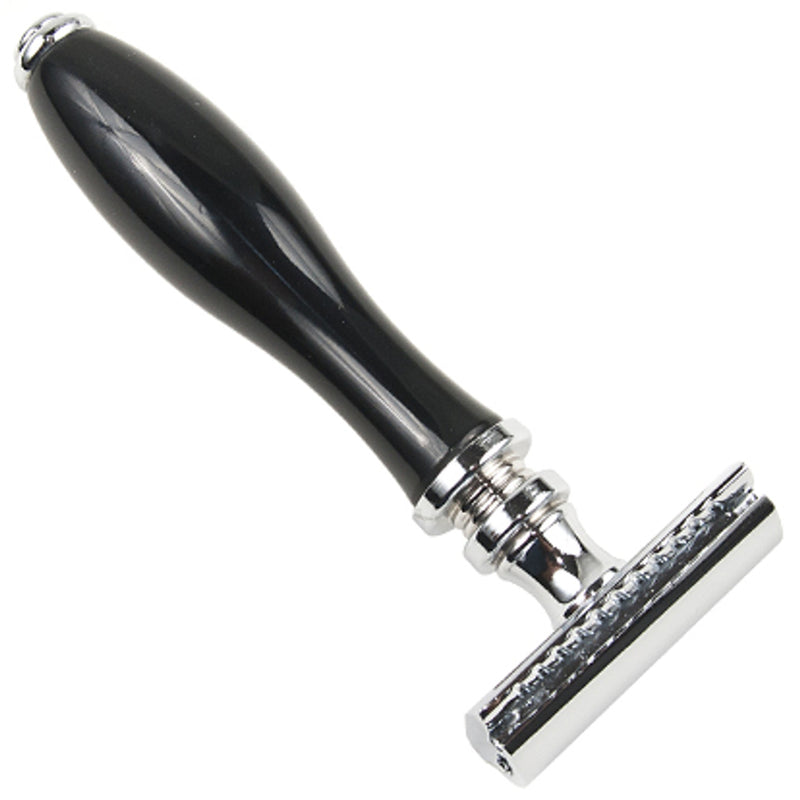 Parker Parker 111B-M3 Black Resin Handle Safety Razor Safety Razor