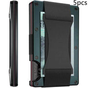 SmartPursue™ Carbon Fiber Wallet - RFID Blocking Metal Card Holder Card Wallet