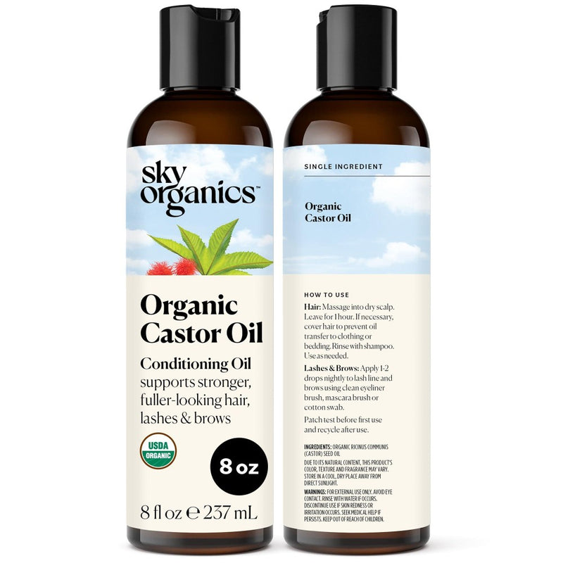 Sky Organics Sky Organics Organic Castor Oil - 1 Fl Oz Hair Care