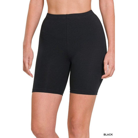 Premium Cotton Biker Shorts