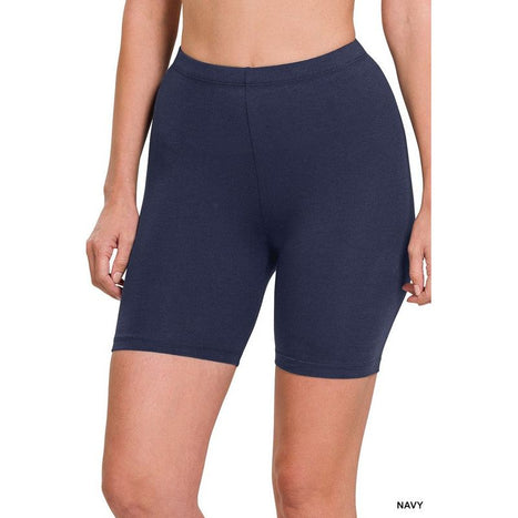 Premium Cotton Biker Shorts