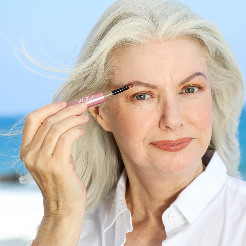 Chella eyebrow cream Brow & Eye Pale Turquoise Beautiful Blonde,Luscious Light Brown,Tantalizing Taupe,Marvelous Medium Brown,Awesome Auburn,Dazzling Dark Brown,Delightful Deep Brown,Graceful Grey,Elegant Ebony