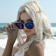 zeroUV Oversize Women's Flash Mirror Lens Cat Eye Sunglasses A286 Sunglasses