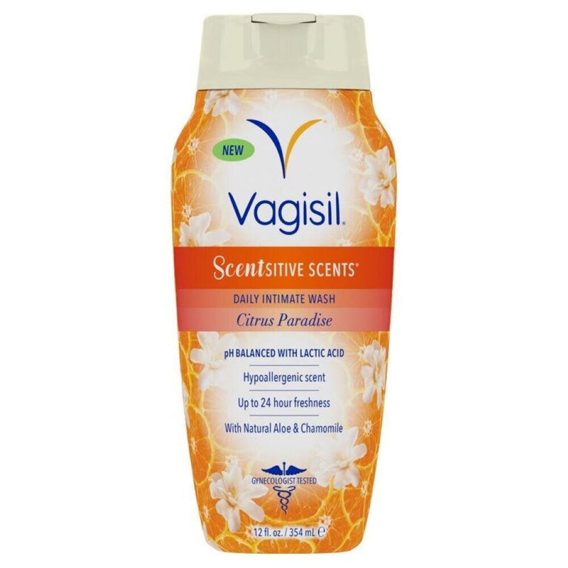 Vagisil Vagisil Intimate Wash, Daily, Citrus Paradise 12 Fl Oz Personal Care