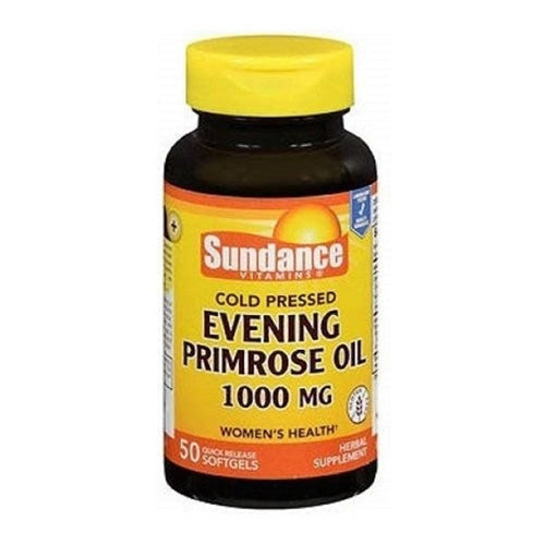Sundance Sundance Vitamins Evening Primrose Oil 1000 Mg - 50 Softgels Vitamins & Supplements