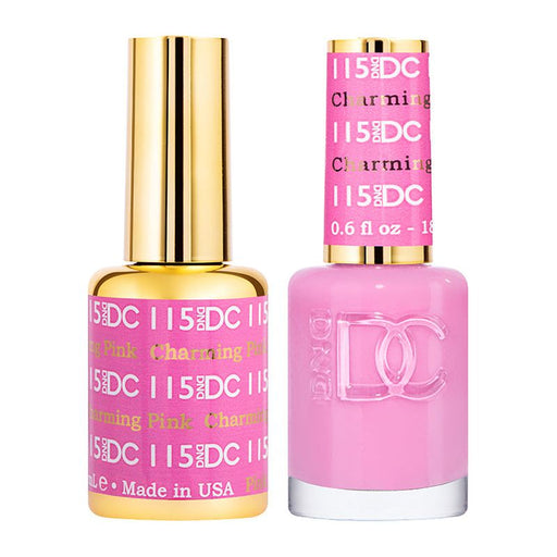 DND DC - Charming Pink #115 - DC Gel Duo 0.6oz