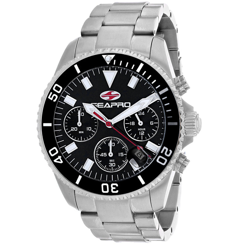 Bids.com Seapro Men's Scuba 200 Chrono Watches