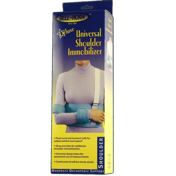 Bell-Horn Bell-Horn Deluxe Shoulder Immobilizer -Universal Up To 52" Cast & Bandage Protectors