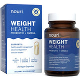 Nouri Nouri Oil Probiotic And Omega Weight Health, 30 Capsules Vitamins & Supplements
