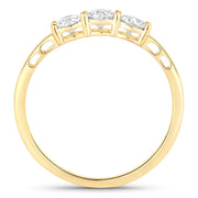 Bids.com 0.51 Carat Genuine Lab Grown Diamond 14K Yellow Gold Ring Rings