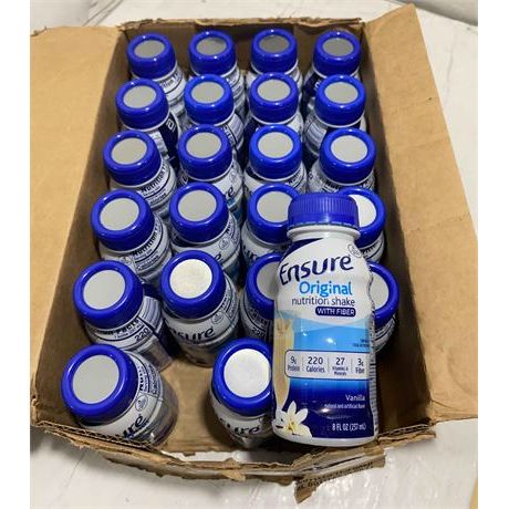 Ensure Ensure Original Nutrition Shake With Fiber, Vanilla Vitamins & Supplements