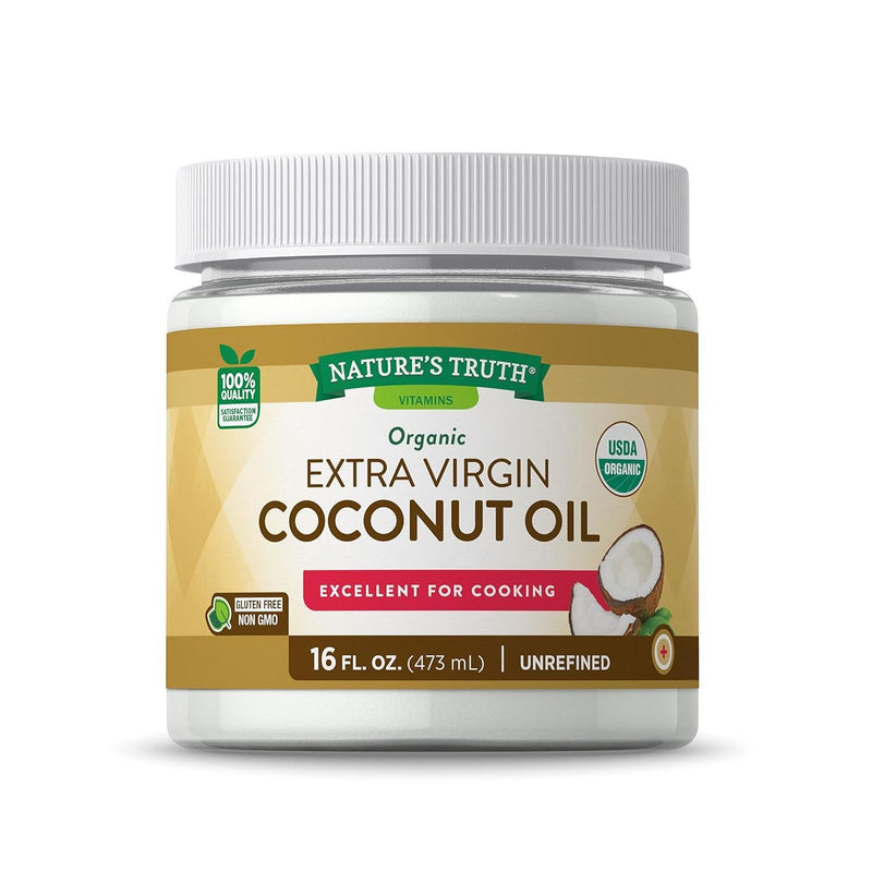 Nature's Truth Nature's Truth Organic Extra Virgin Coconut Oil Health & Beauty Gray