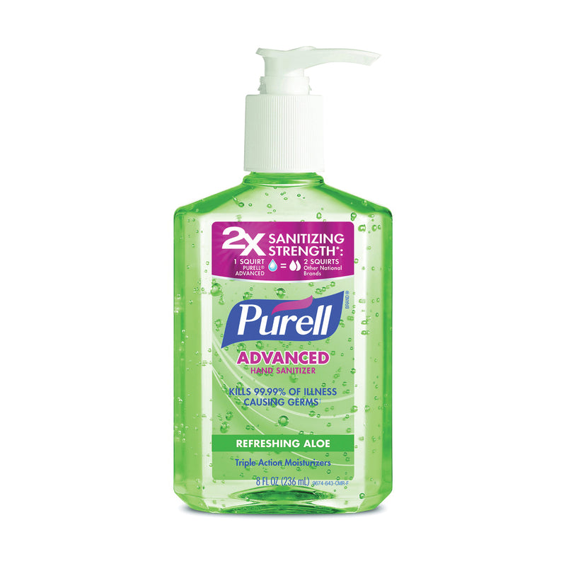 Purell Purell Soothing Gel Advanced Hand Sanitizer Pump Bottle, 8 Ounce Health & Beauty