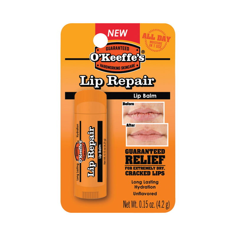 O'Keeffe's O'Keeffe's O'Keeffes Unflavored Lip Repair Balm 0.15 Oz Lip Balms & Treatments