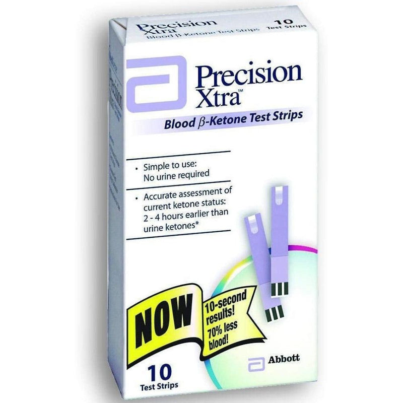 Precision Xtra Precision Xtra Blood Ketone Test Strips Box Of 10 Health Care