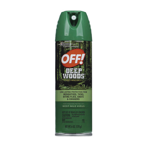 Off! Off! Deep Woods Insect Repellent 6 Oz. Aerosol Can Pest Control
