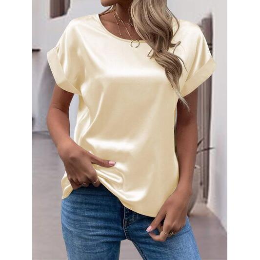 Round Neck Short Sleeve T-Shirt