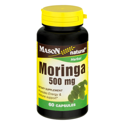 Mason Natural Mason Natural Whole Herb Moringa, 500 Mg, 60 Capsules Vitamins & Supplements