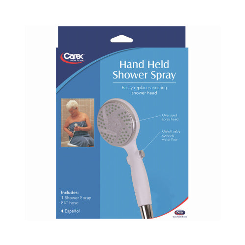 Carex Carex Handheld Shower Head, 84 In. Hose Shower Heads
