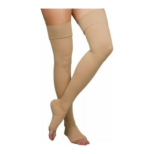 Loving Comfort Stockings Loving Comfort® Surgical Weight Thigh High Stockings – Firm Compression (XL, Beige) Tortillas & Wraps