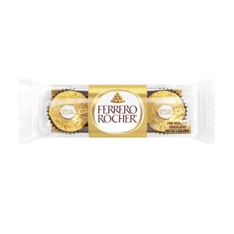 Ferrero Rocher Ferrero Rocher Fine Hazelnut Chocolates - 1.3oz/3ct Candy & Chocolate