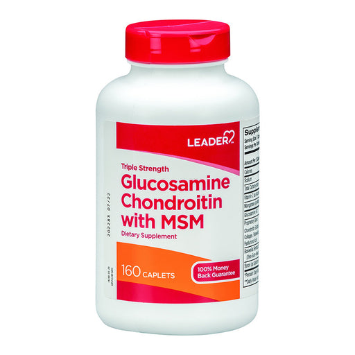 Leader Health Care Leader Health Care Triple Strength Dietary Supplement Caplets Vitamins & Supplements