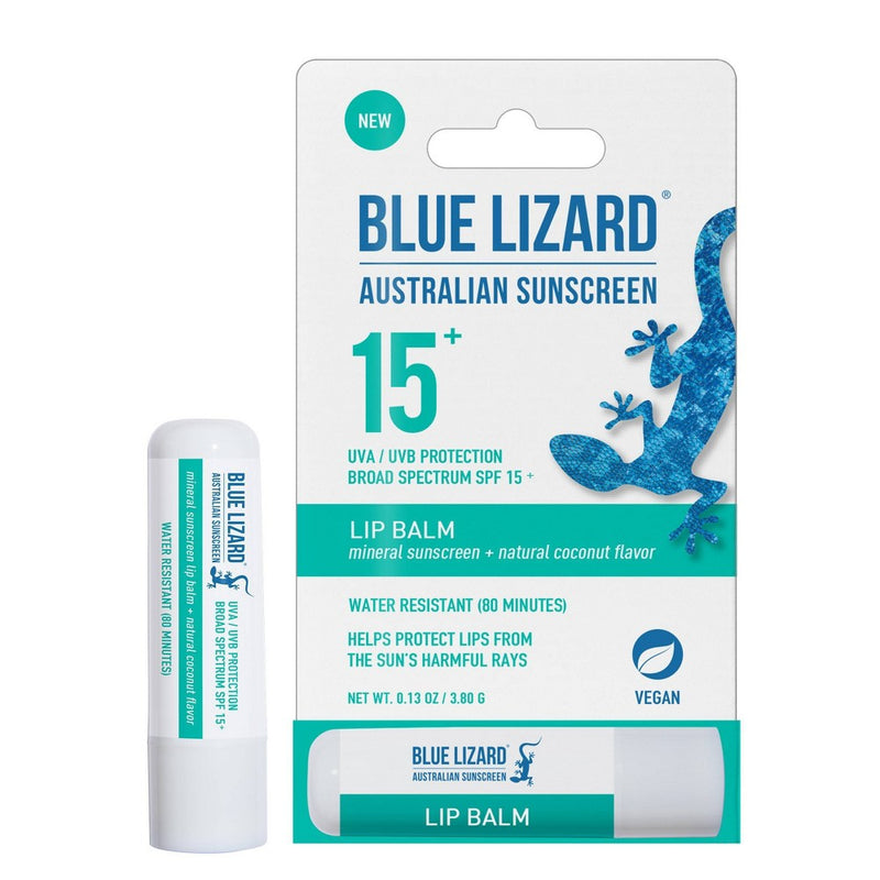Blue Lizard Blue Lizard Lip Balm - SPF 15+ - 0.13oz Lip Balms & Treatments