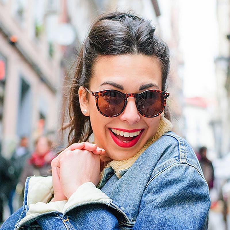 zeroUV 1920's P3 Dapper Vintage Inspired Round Sunglasses 8637 Sunglasses