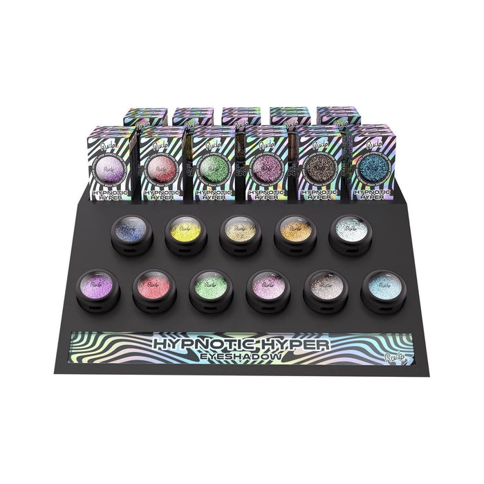 Rude Cosmetics - Rude Cosmetics - Hypnotic Hyper Eyeshadow Display Set, 66pcs