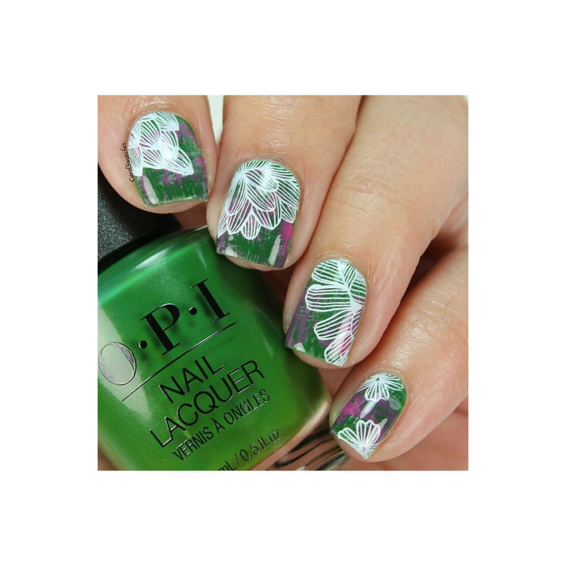 UberChic Beauty Secret Garden-01 Stamping Plate