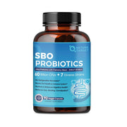 Nature Target SBO Probiotics with Prebiotic Fiber, 60 Billion CFUs, 90 Veggie Capsules Probiotic