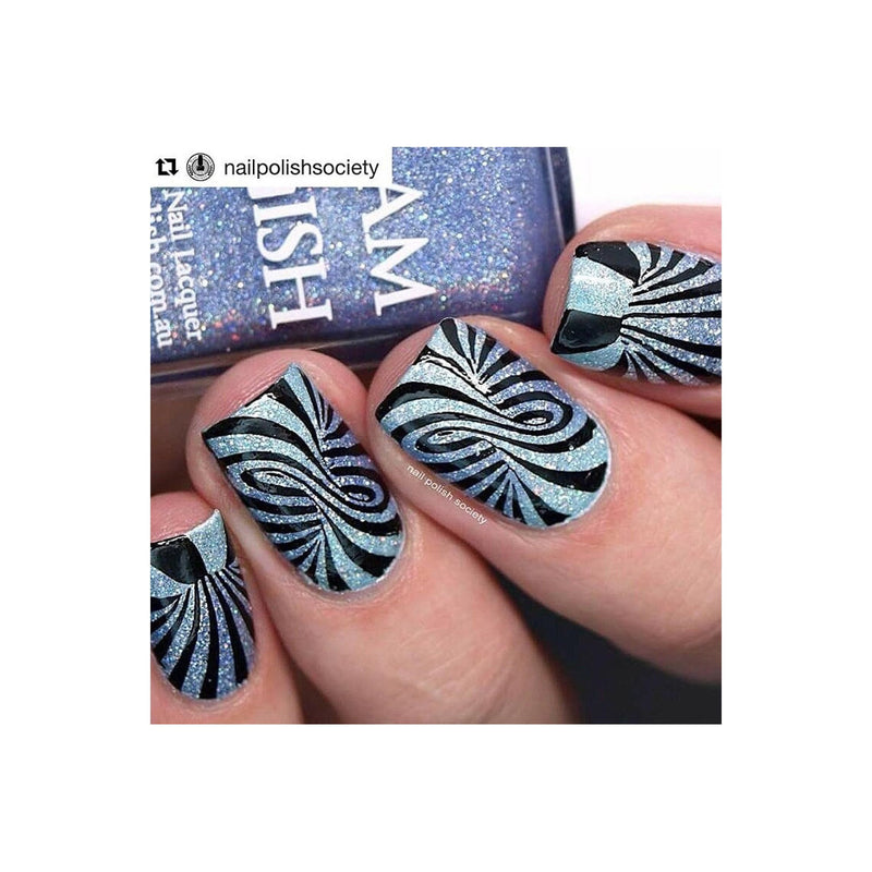 UberChic Beauty Op Art Magic Stamping Plate
