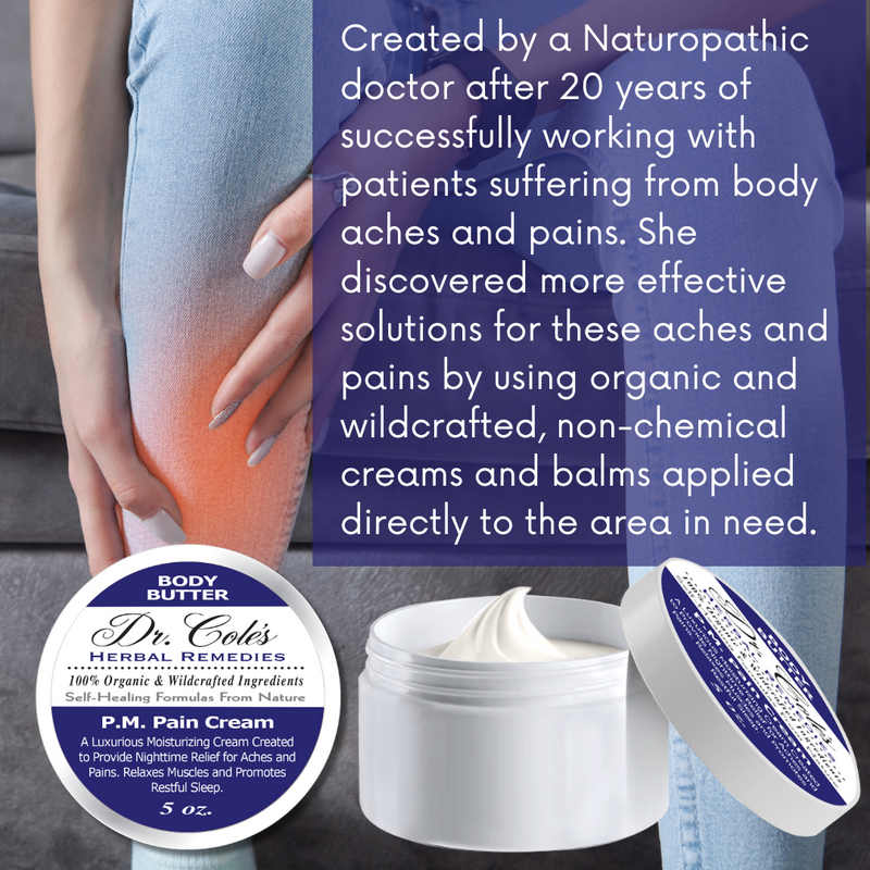 COLEHERBALS 25 - Dr. Cole's P.M. Pain Cream Herbal