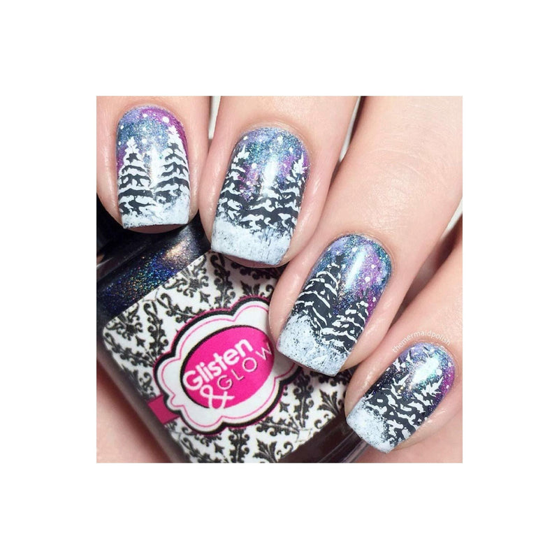 UberChic Beauty Holiday Jingle, (Christmas-03) Stamping Plate