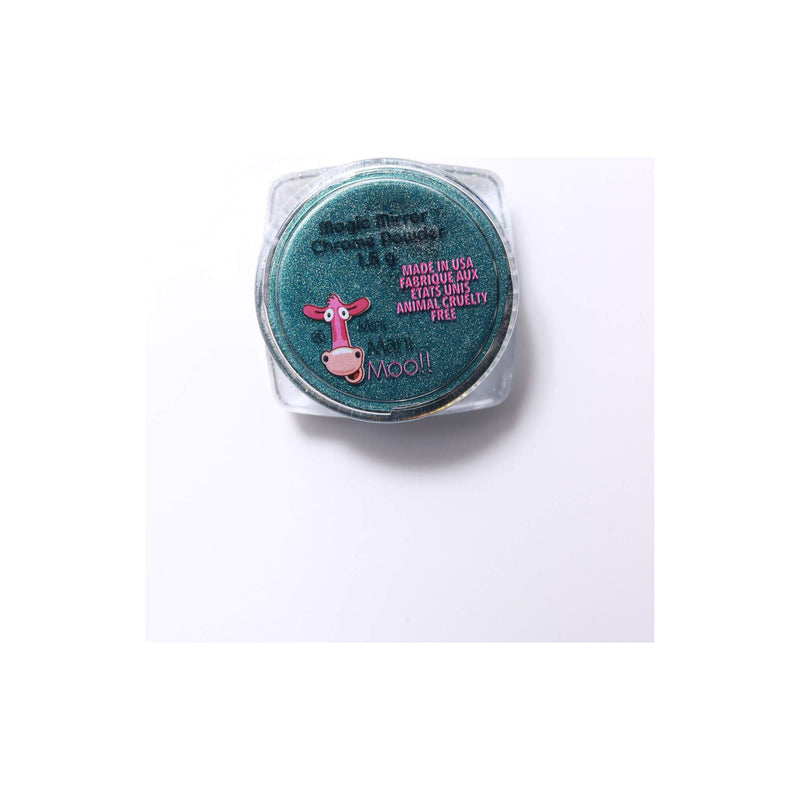 minimanimoo Magic Mirror Chrome Powder Aqua Nail Polish