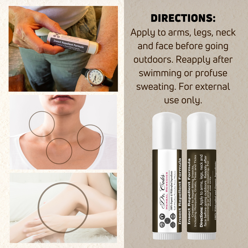 COLEHERBALS 15 - Dr. Cole's Insect Repellent Stick Herbal