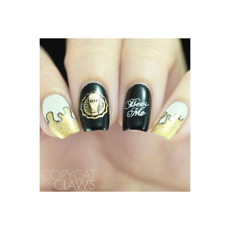 UberChic Beauty Bottoms Up Stamping Plate