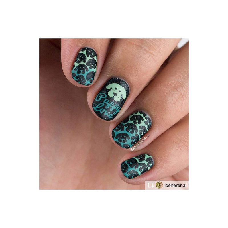 UberChic Beauty Furry Best Friends Stamping Plate