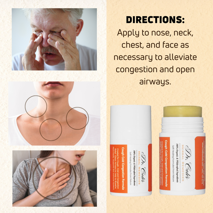 Cough Cold Congestion Balm Stick