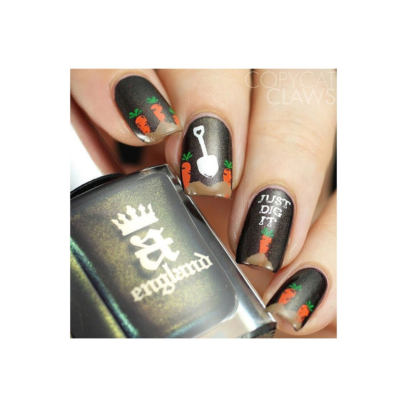 UberChic Beauty Garden Love Stamping Plate