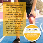 COLEHERBALS 22 - Dr. Cole's A.M. Pain Cream Herbal